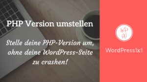 PHP in WordPress updaten