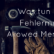 Fehlermeldung Fatal error aölowed memory size