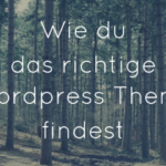 Wie du das richtige WordPress Theme findest